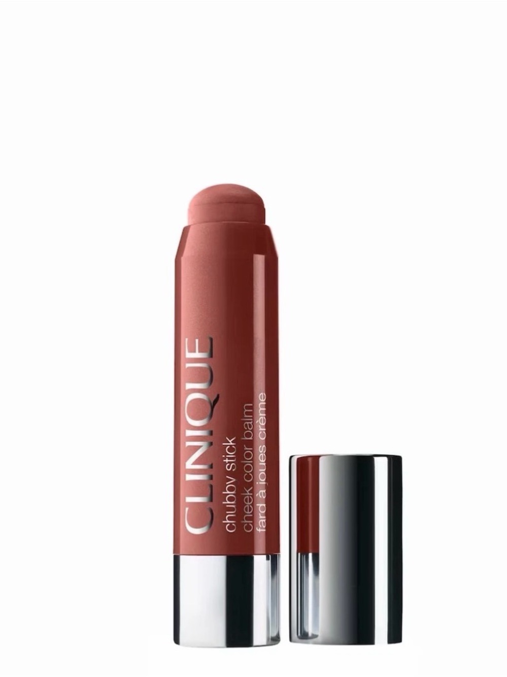 CLINIQUE Chubby Stick Cheek Color Balm 01 Amp'd up Apple 0.21 oz /6g~ Full Size